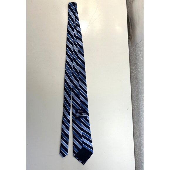 Men Silk Ties Set Of 3 - Classic Stripes & Geometric Patterns - Picture 8 of 10